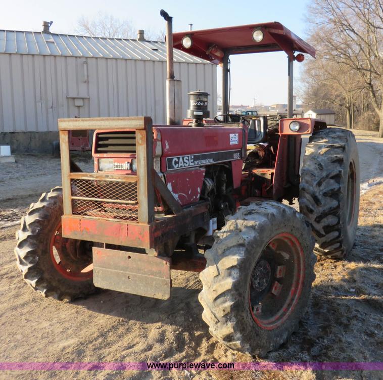image for item K7077 1988 Case IH 885 MFWD tractor