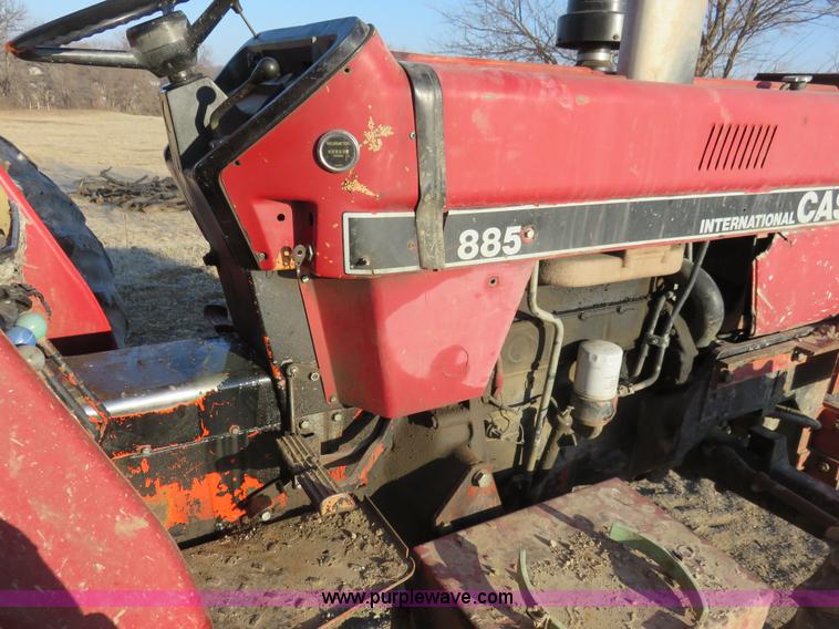 image for item K7077 1988 Case IH 885 MFWD tractor