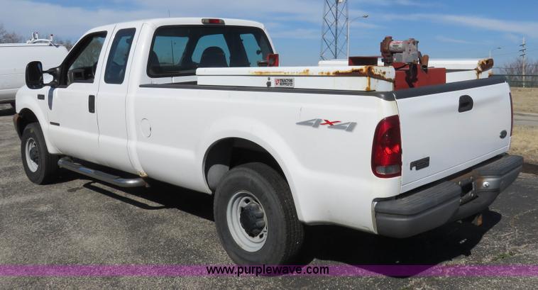image for item K7188 1999 Ford F250 Super Duty XL SuperCab pickup truck