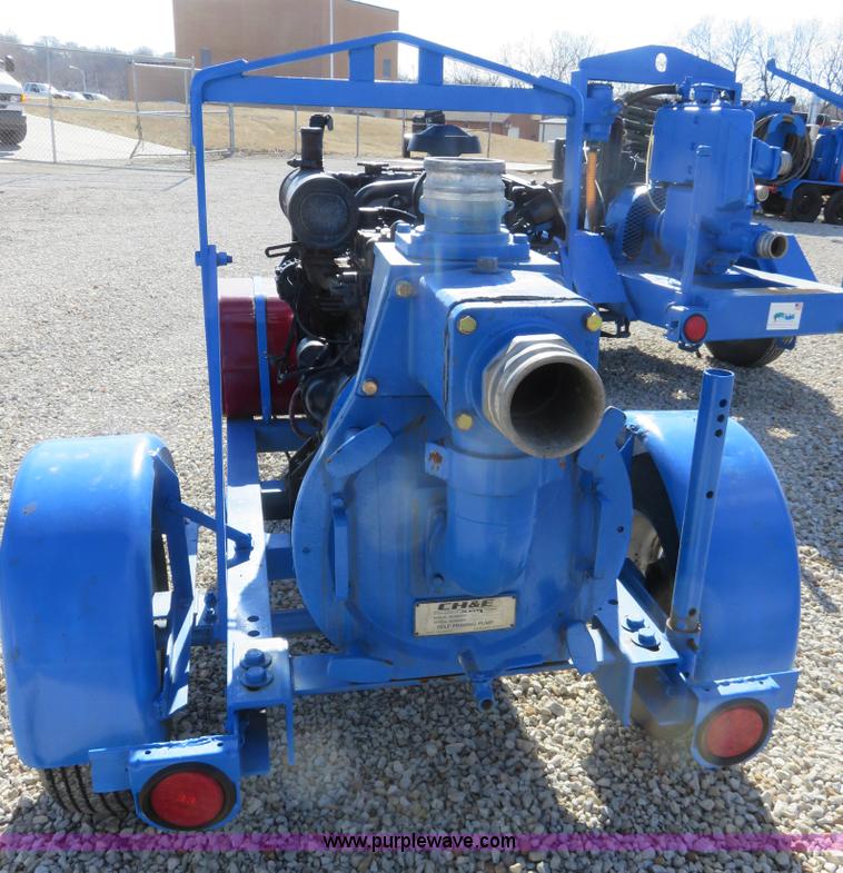 image for item K7190 2003 CH&E 4" self-priming pump