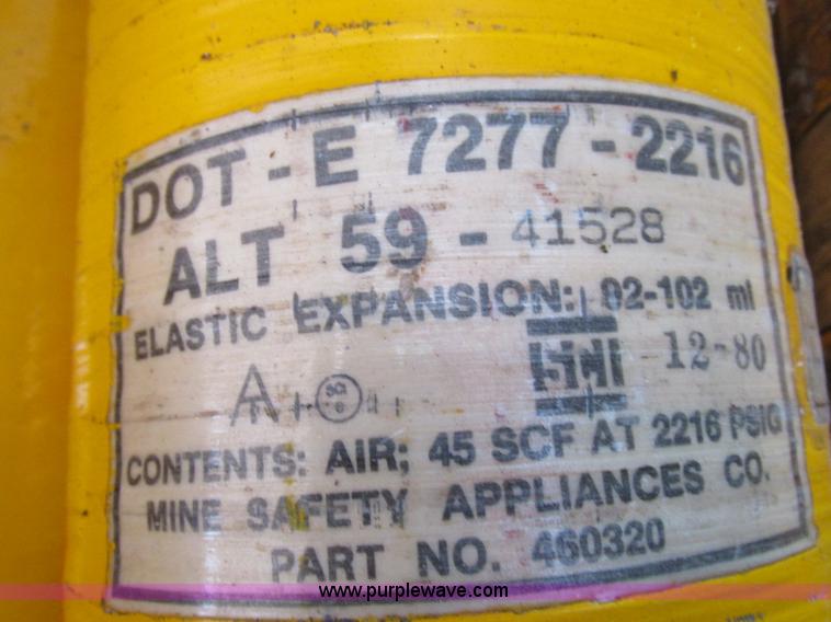 image for item Z9625 Self-contained breathing apparatus