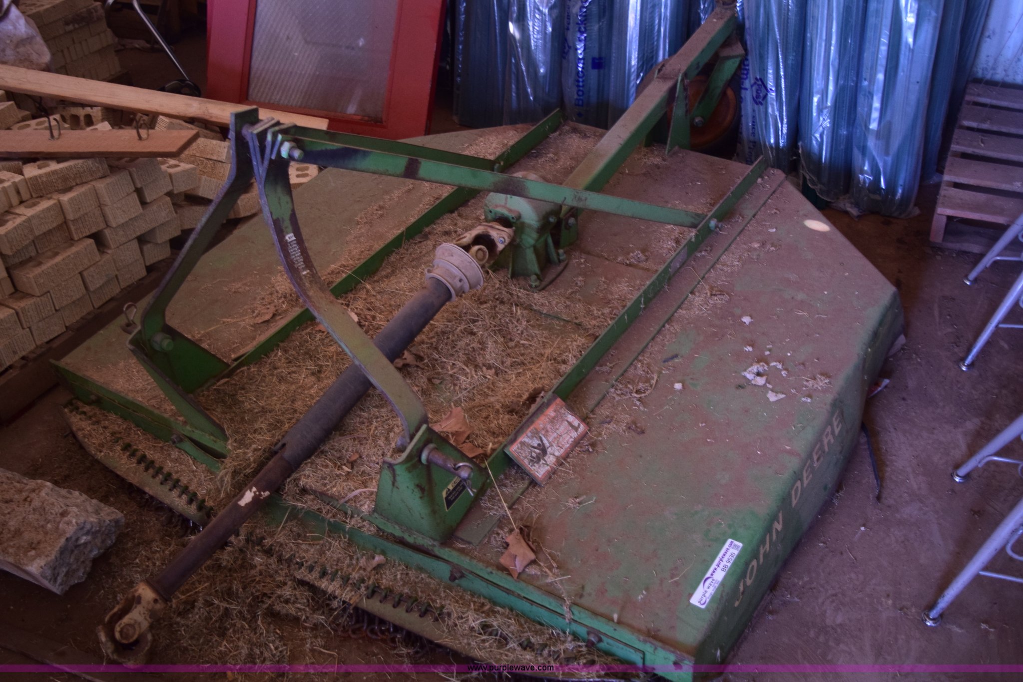 John Deere 503 rotary mower in Alva, OK Item BB9530 sold Purple Wave