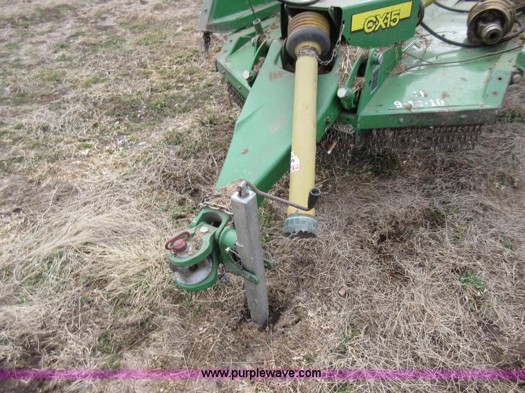 image for item AV9953 John Deere CX15 batwing mower