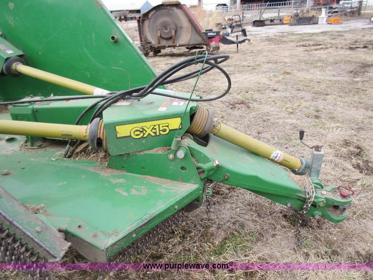 image for item AV9953 John Deere CX15 batwing mower