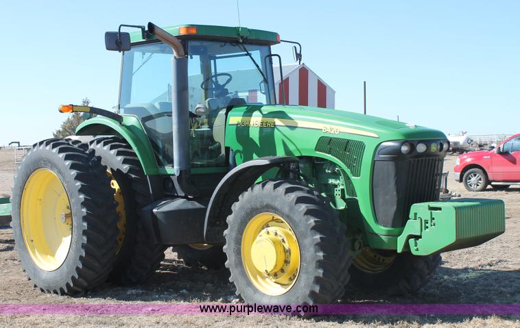 image for item AW9429 2002 John Deere 8420 MFWD tractor