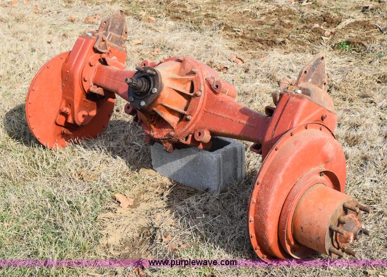 image for item BA9947 Allis Chalmers WD rear end tractor assembly