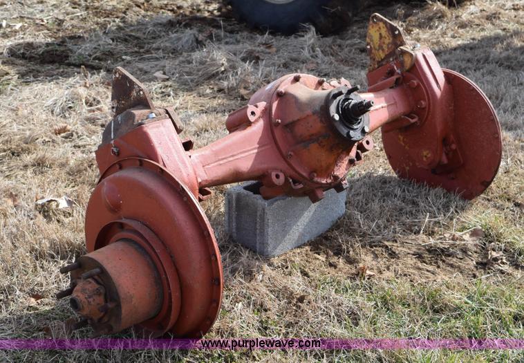 image for item BA9947 Allis Chalmers WD rear end tractor assembly
