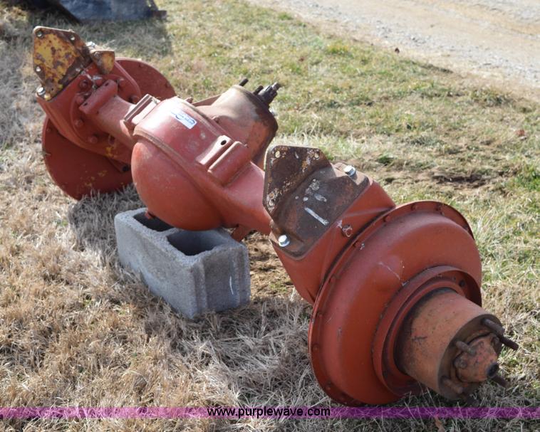 image for item BA9947 Allis Chalmers WD rear end tractor assembly