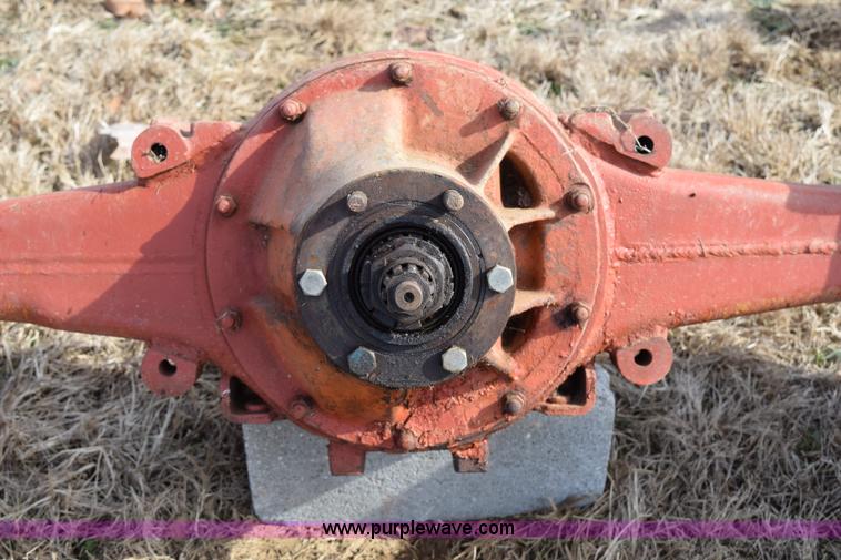 image for item BA9947 Allis Chalmers WD rear end tractor assembly