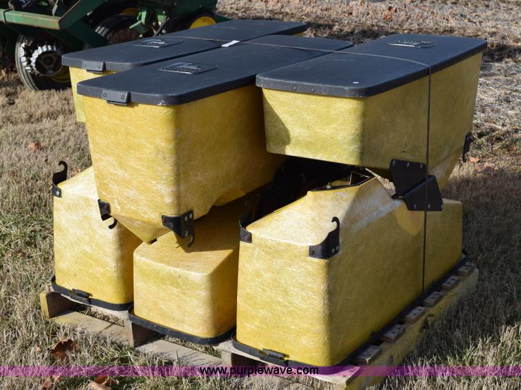 (6) John Deere three bushel seed hoppers in Riddleton, TN Item BA9967