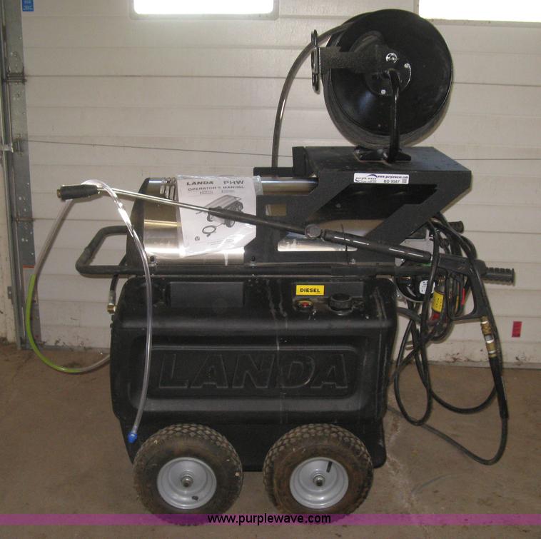 image for item BD9587 2012 Landa PHW hot high pressure washer