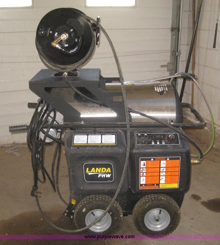 image for item BD9587 2012 Landa PHW hot high pressure washer