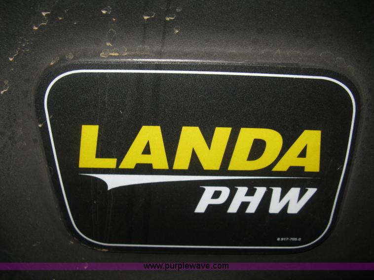 image for item BD9587 2012 Landa PHW hot high pressure washer