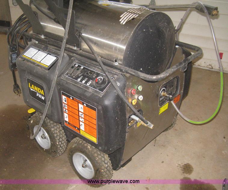 image for item BD9587 2012 Landa PHW hot high pressure washer