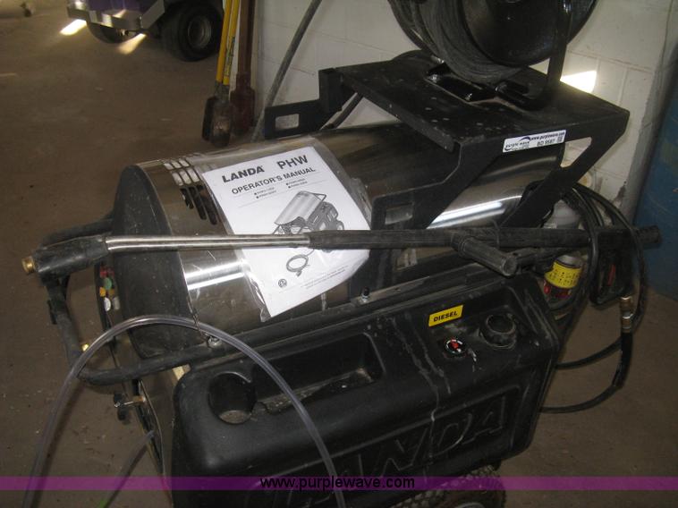 image for item BD9587 2012 Landa PHW hot high pressure washer