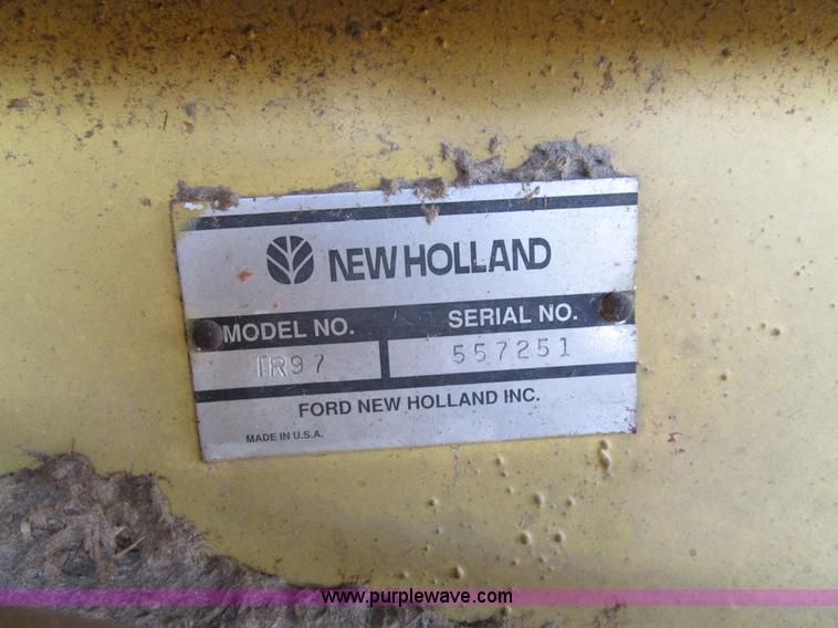 image for item D2297 1995 New Holland TR97 RWA combine