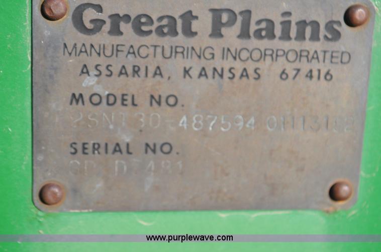 image for item F2211 Great Plains Solid Stand no-till folding drill