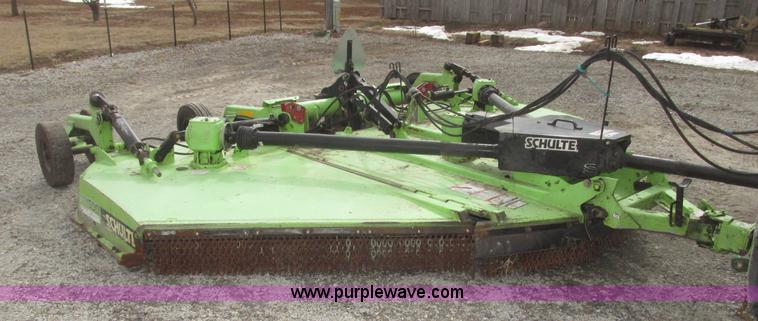 image for item G9774 2009 Schulte XH1500 Series 3 batwing rotary mower