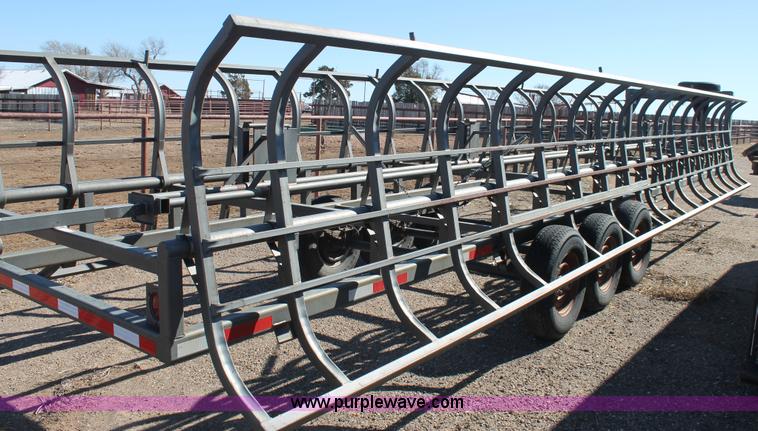 image for item H1622 2008 Pride of the Prairie 12 round bale hauler