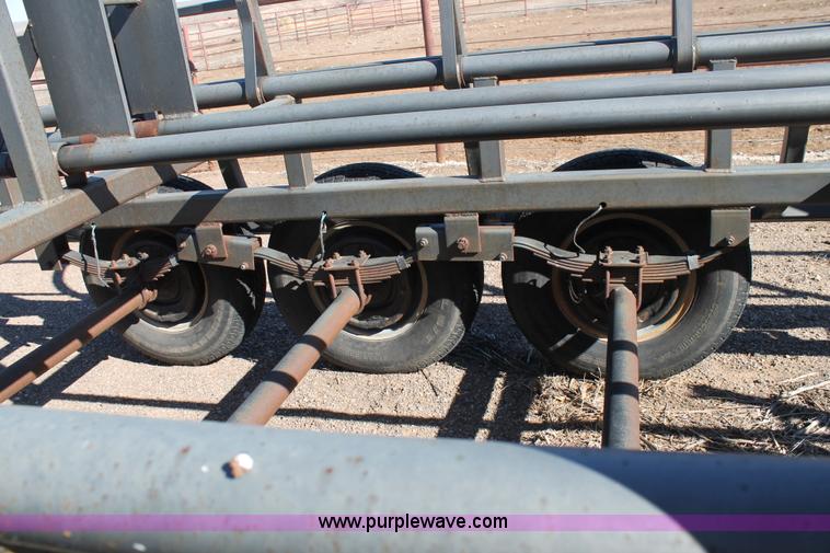 image for item H1622 2008 Pride of the Prairie 12 round bale hauler