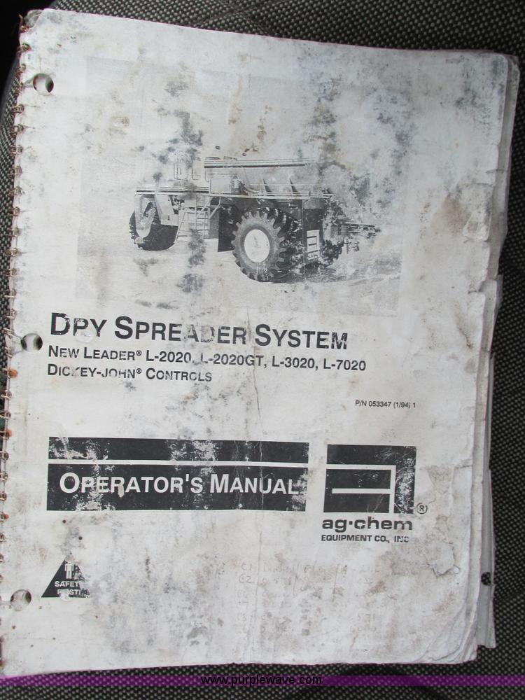 image for item I4066 Tyler 4300 self-propelled applicator