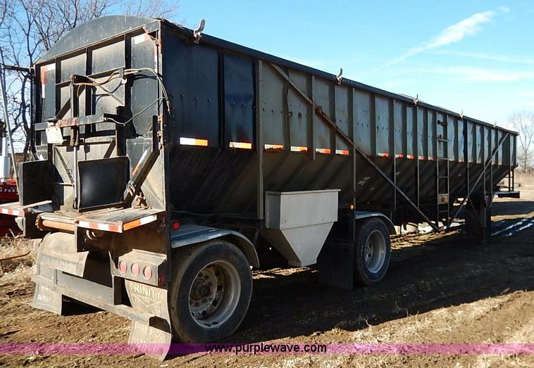 image for item I5113 2002 Trinity grain belt trailer