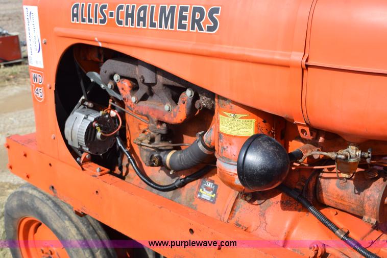 image for item I8510 Allis Chalmers WD40 tractor