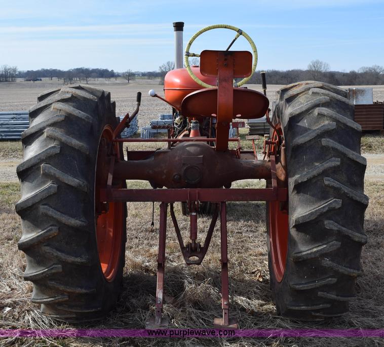 image for item I8513 Allis Chalmers WC antique pull tractor