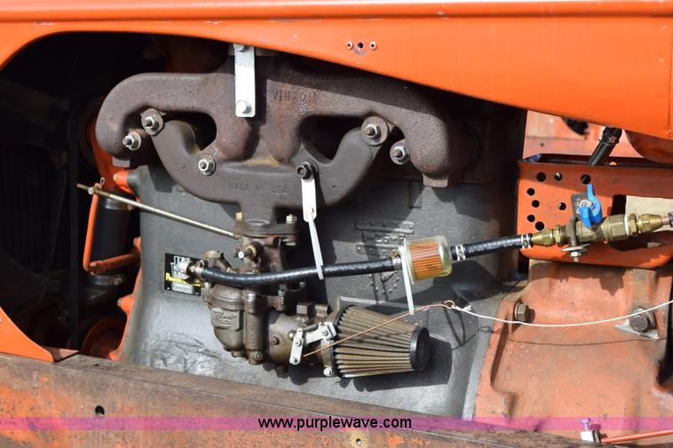 image for item I8513 Allis Chalmers WC antique pull tractor