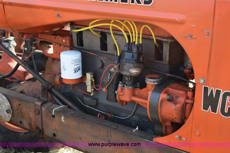 image for item I8513 Allis Chalmers WC antique pull tractor