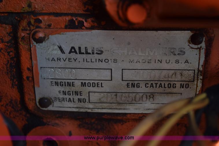 image for item I8515 Allis Chalmers 185 tractor
