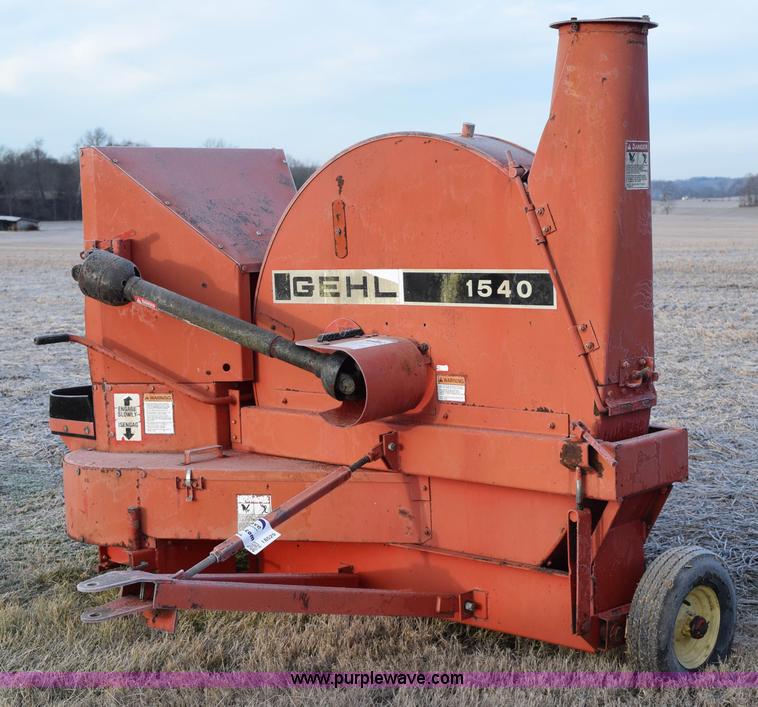 image for item I8529 Gehl 1540 silage blower