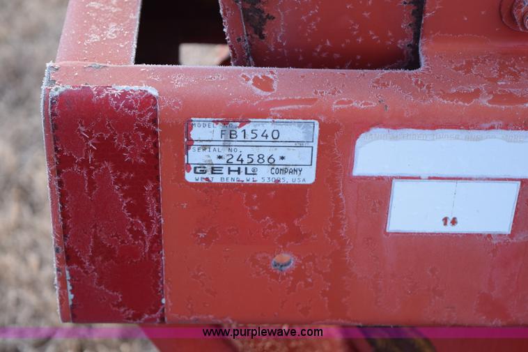 image for item I8529 Gehl 1540 silage blower