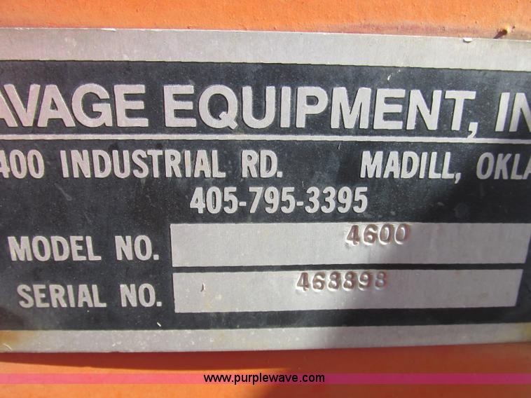 image for item J2325 Savage 6100 harvester