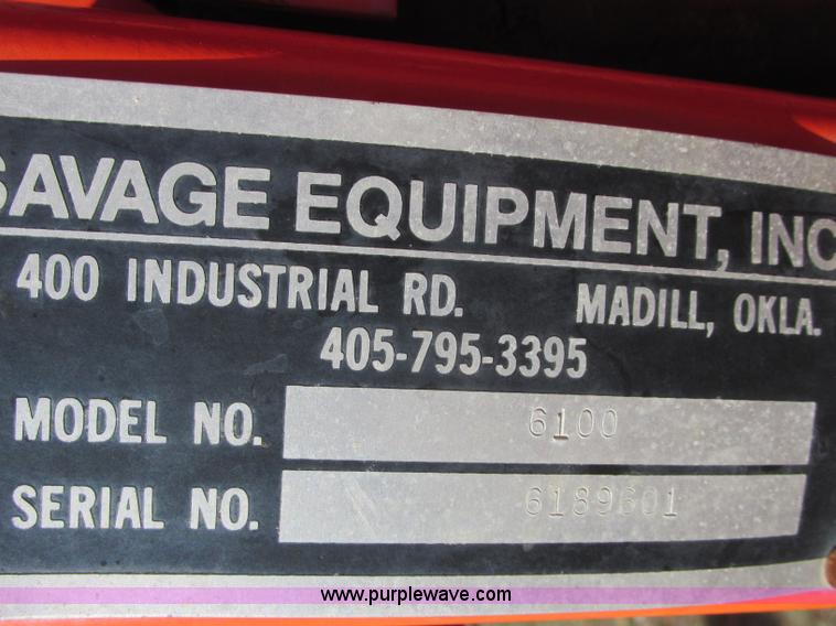 image for item J2325 Savage 6100 harvester