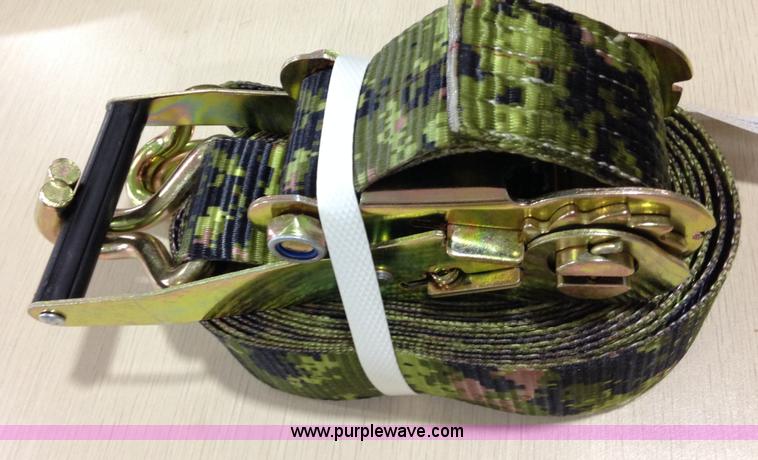 image for item K2514 (50) 2" 27' J-hook ratchet strap