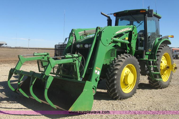 image for item K2787 2008 John Deere 7830 MFWD tractor