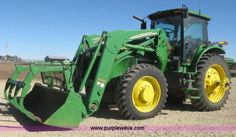 image for item K2787 2008 John Deere 7830 MFWD tractor