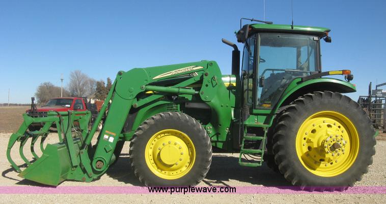 image for item K2787 2008 John Deere 7830 MFWD tractor
