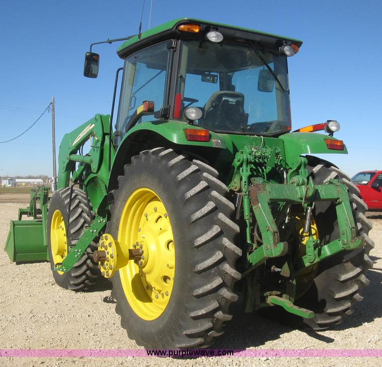 image for item K2787 2008 John Deere 7830 MFWD tractor