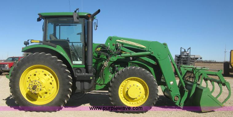 image for item K2787 2008 John Deere 7830 MFWD tractor