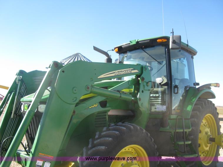 image for item K2787 2008 John Deere 7830 MFWD tractor