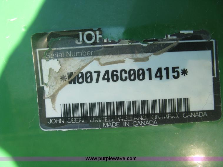 image for item K2787 2008 John Deere 7830 MFWD tractor