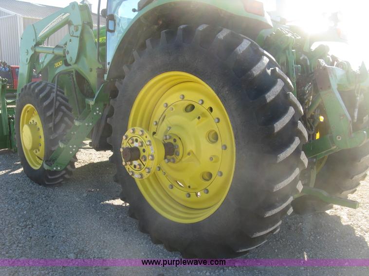 image for item K2787 2008 John Deere 7830 MFWD tractor