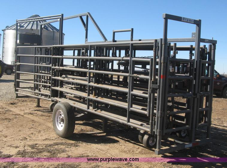 image for item K2790 Linn Rawhide portable corral