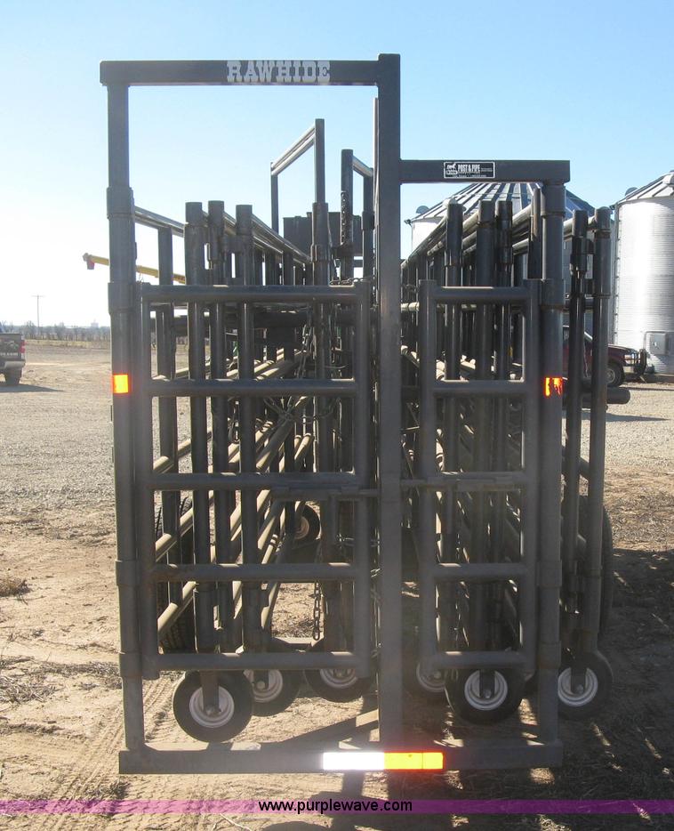 image for item K2790 Linn Rawhide portable corral