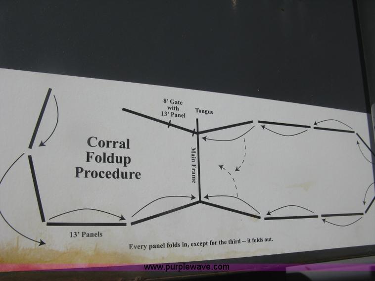 image for item K2790 Linn Rawhide portable corral