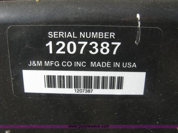 image for item K2792 2013 J&M 375ST SpeedTender trailer