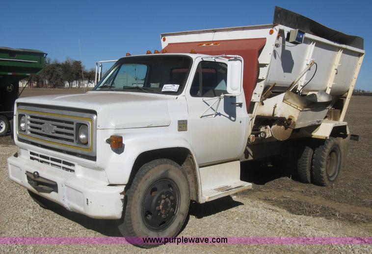 image for item K2795 1973 Chevrolet C60 feed truck