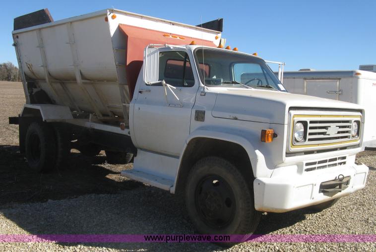 image for item K2795 1973 Chevrolet C60 feed truck